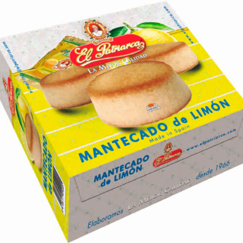 MANTECADO DE LIMÓN 600 G.