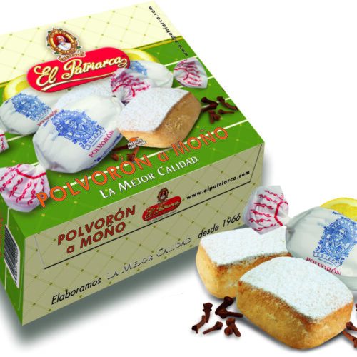 Polvorón tradicional a moño