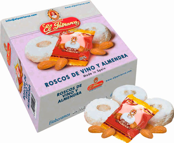 ROSCOS DE VINO Y ALMENDRA 400 G.