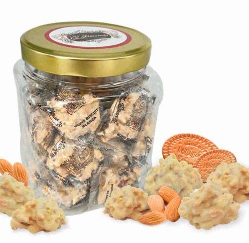 NUPIS BISCUIT BLANCA EN BOTE PLÁSTICO 275 G.